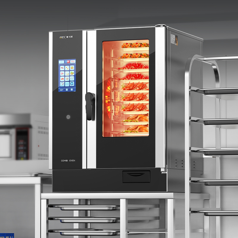 麥大廚ZKA19系列10層觸屏式商用萬(wàn)能蒸烤箱18.5kW